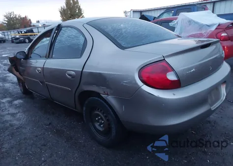 2001 Plymouth Neon Highline из США, поврежденный, VIN 1P3ES46C51D170423